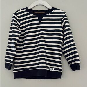H&M Striped Sweatshirt 4T